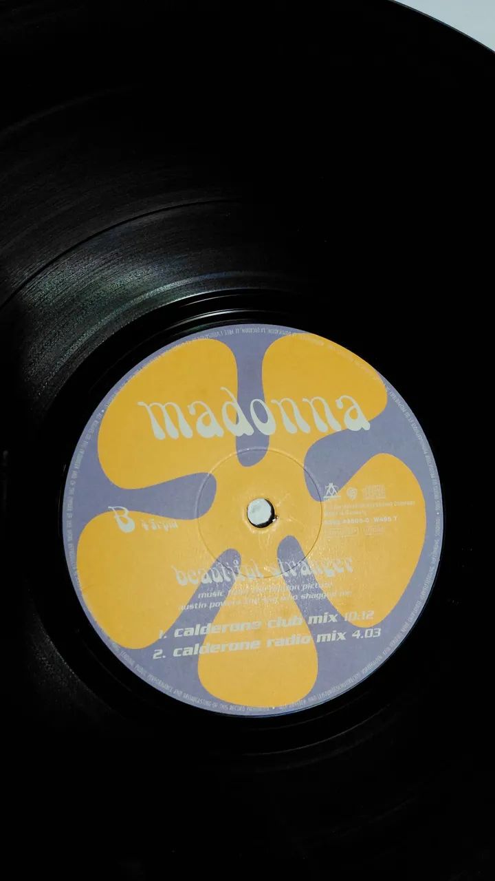 Vinil Madonna single Beautiful Stranger lp disco - Foto 4
