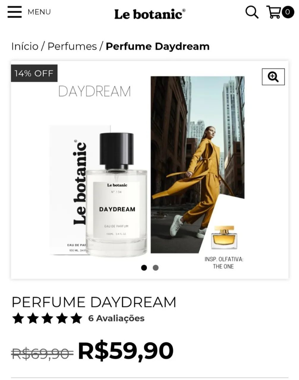 Perfume Yummy e Perfume Daydream - Le Botanic 30ml cada - Foto 3