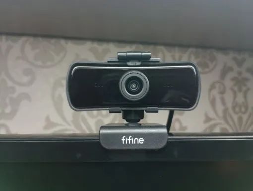 FIFINE K420 Webcam 2K 1440p USB com Microfone e Tampa de Privacidade