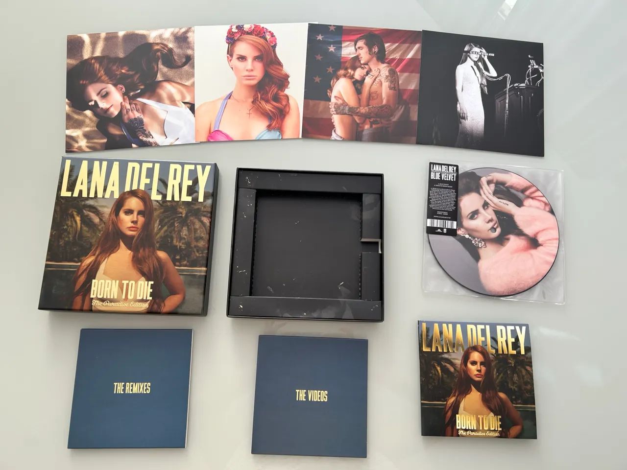 Box Lana Del Rey Born to Die Paradise Edition (+ Vinil Blue Velvet