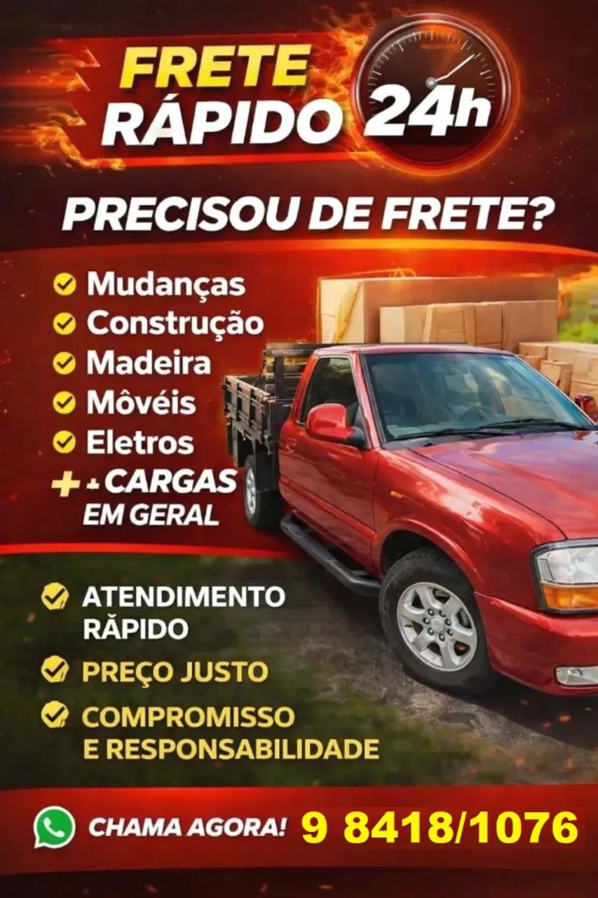 faço frete e mudaças