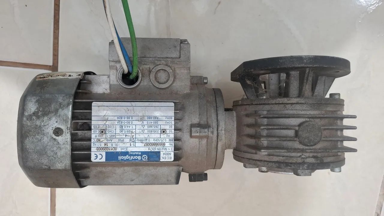 Motoredutor bonfiglioli 0,25 kw