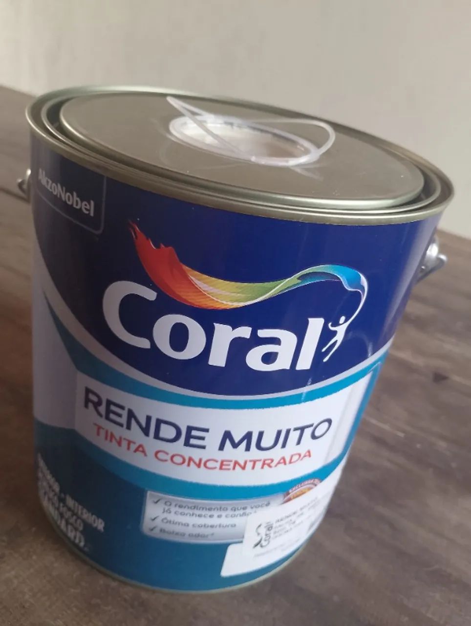 Tinta coral nova