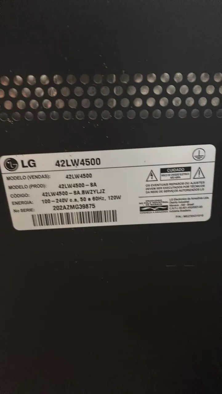 Vendo TV LG 42polegadas - Foto 3