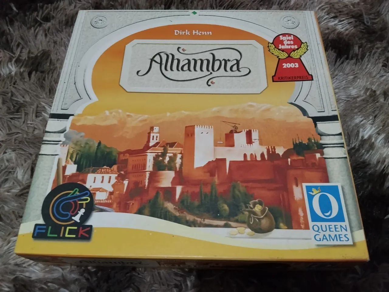Alhambra jogo de tabuleiro 
