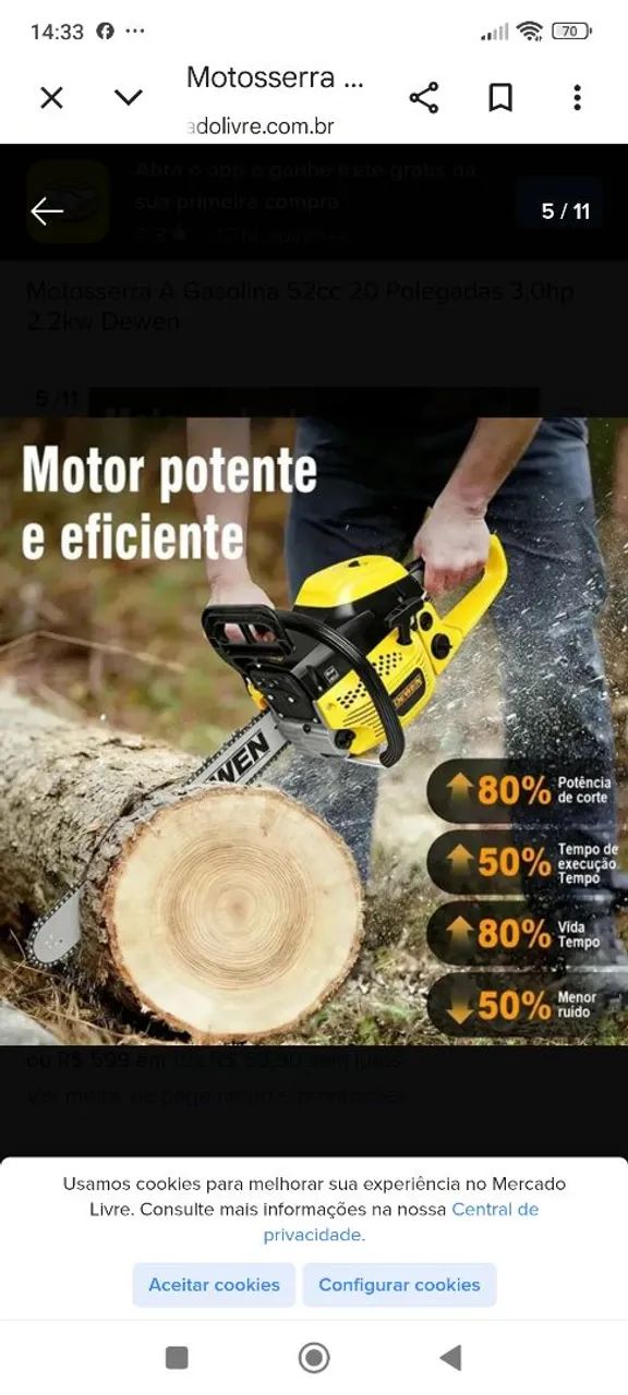 Motosserra Dewalt - Foto 4