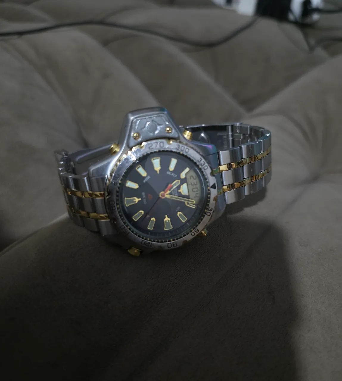 Relogio Raro Citizen altimeter  - Foto 4