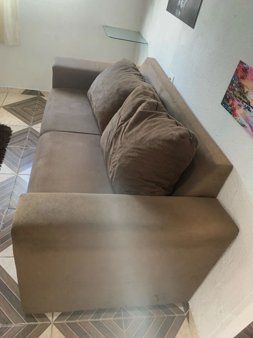 SOFÁ EM BOAS CONDIÇÕES  - Foto 4