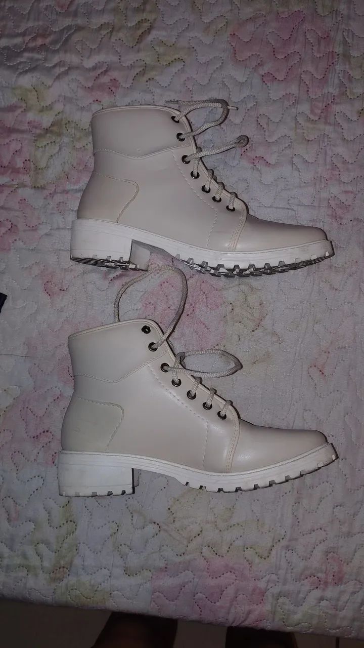 Coturno Feminino Branco - Foto 2
