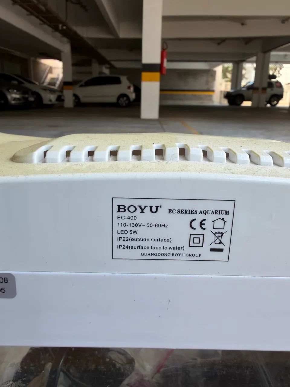Aquário Curvo Boyu EC-400 33L Branco LED Bomba Filtragem - Foto 4