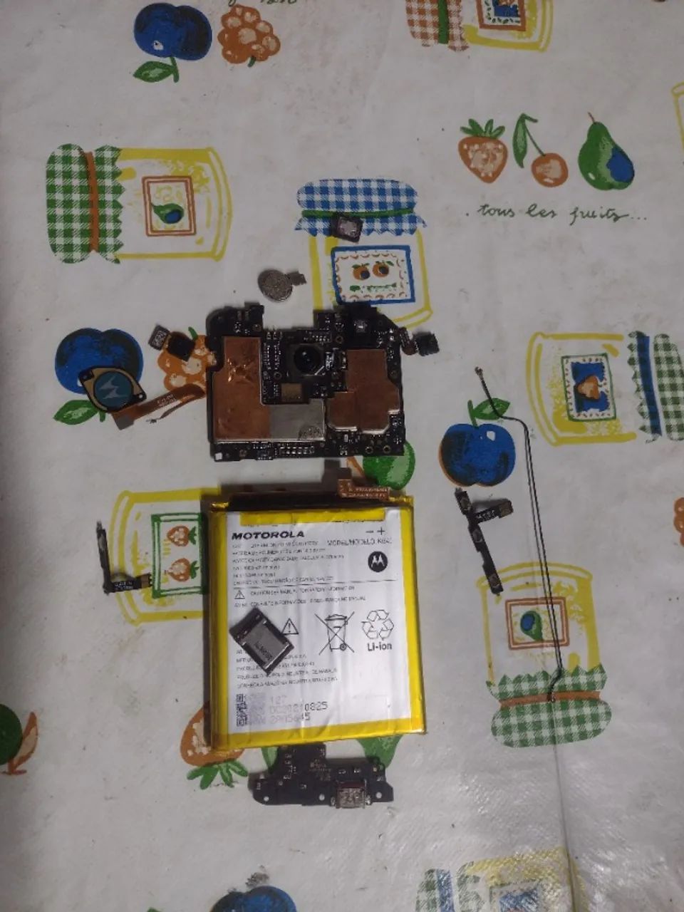 Kit Moto E7 Plus: Placa-Mãe, Bateria e Sub-placa (Testados) + Brindes