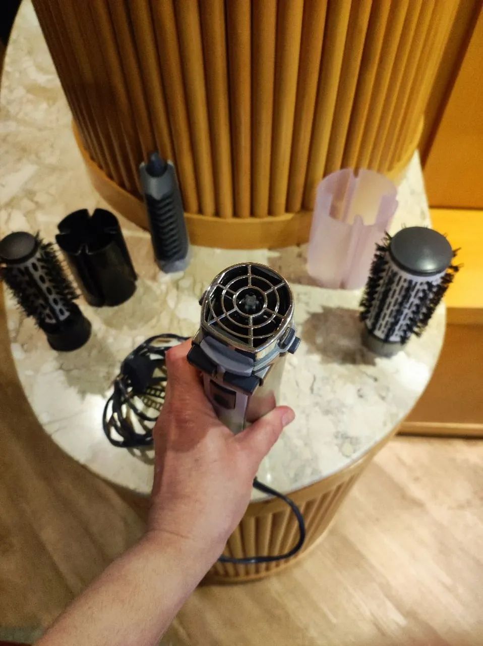 Rotating air brush titanium Conair - Foto 2