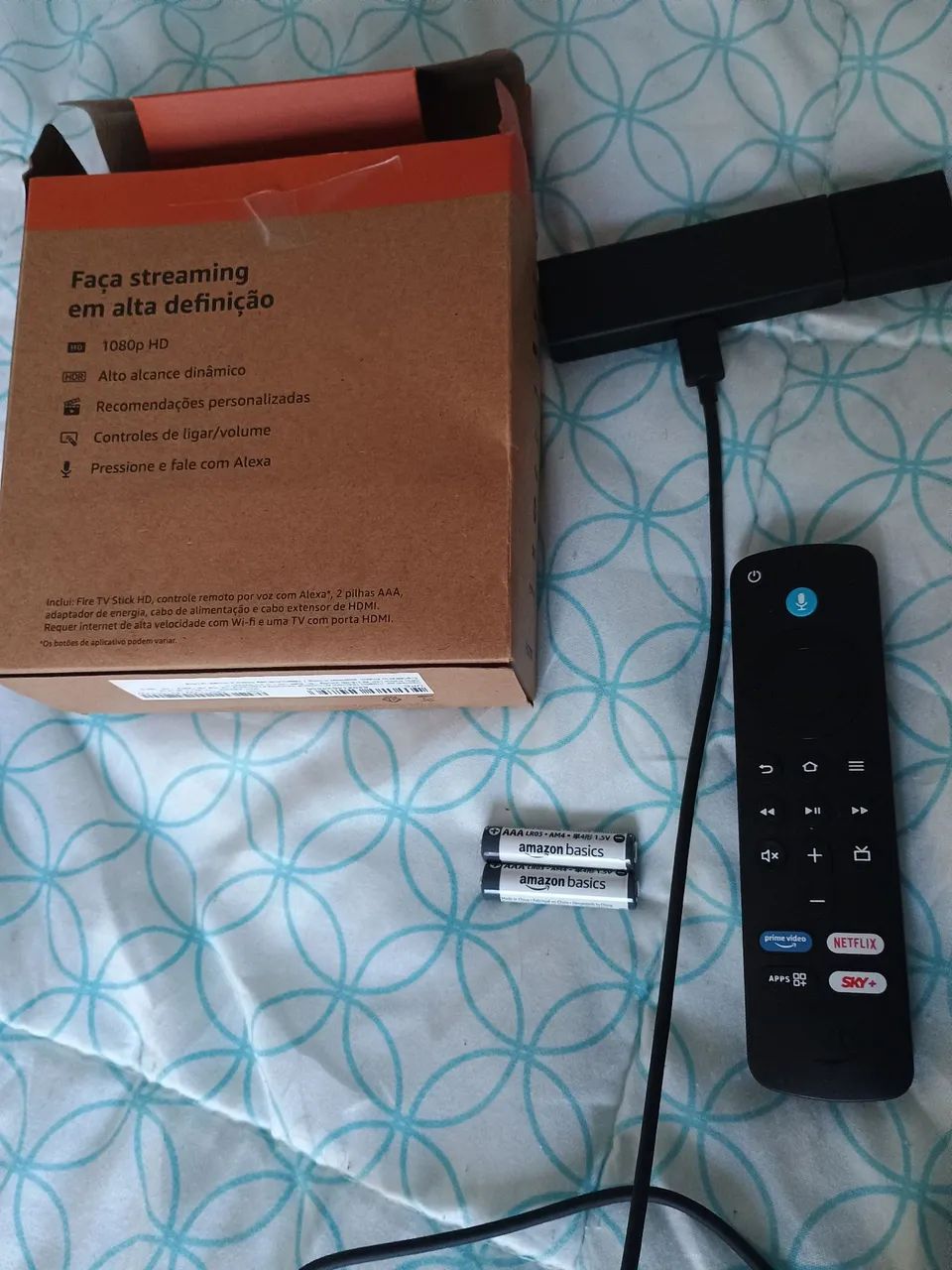 fire　tv Fire TV Stick HD wi-fi 5 completo - Dispositivos de Streaming