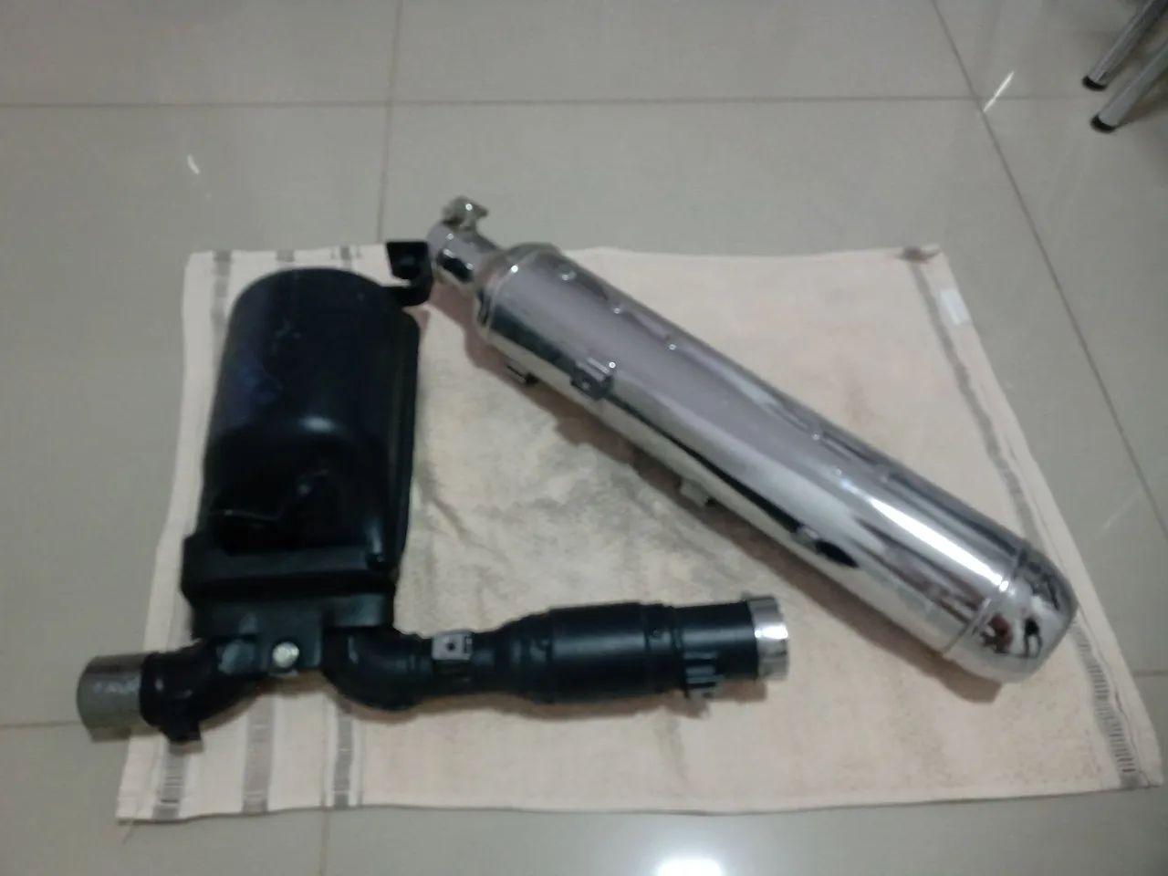 NIDECKER ESCAPE 159 中古 Escapamento - Peças para motos - São Vicente, Itajaí 1502842969 | OLX