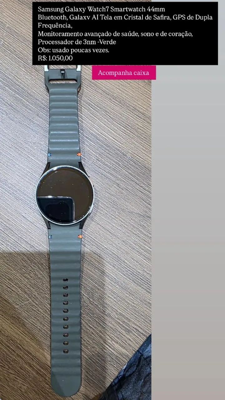 Relógio watch Samsung