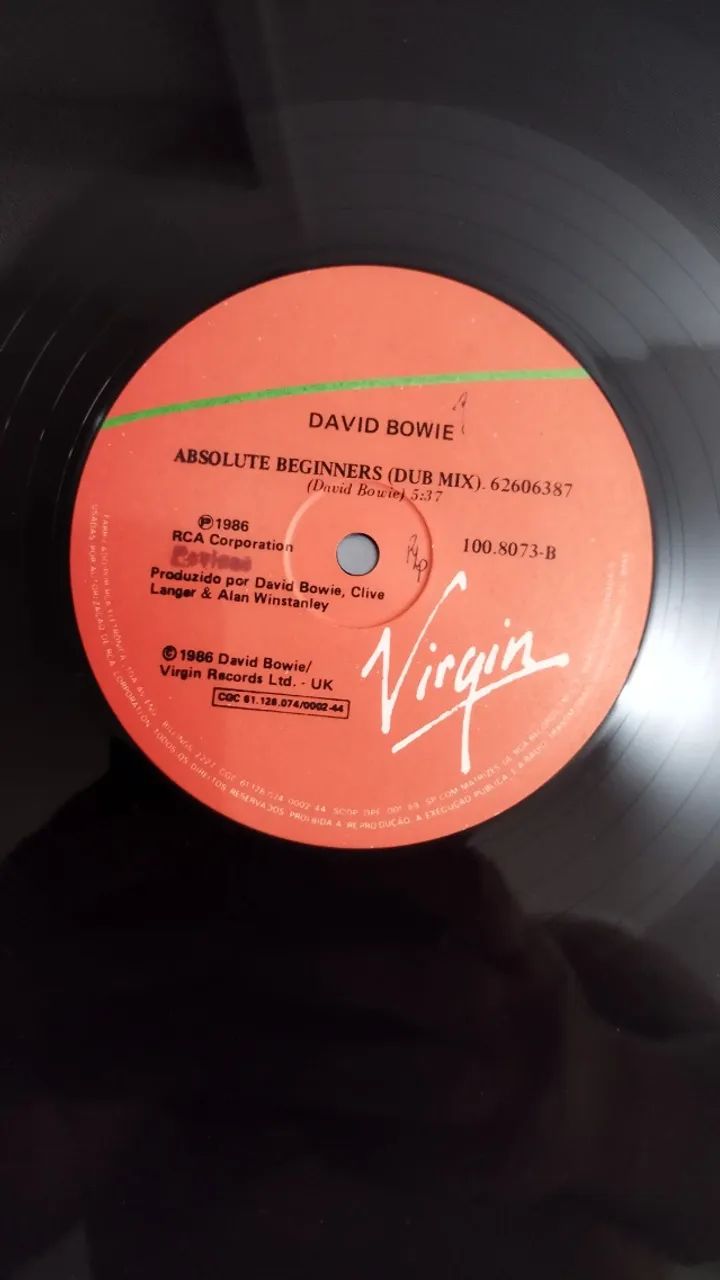 LP David Bowie Absolute Beginners EX Vinil 12" Excelente - Foto 5