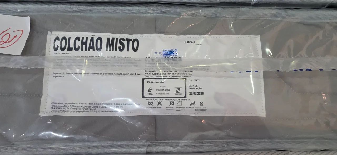 Colchão ortopédico Premium solteiro  - Foto 4