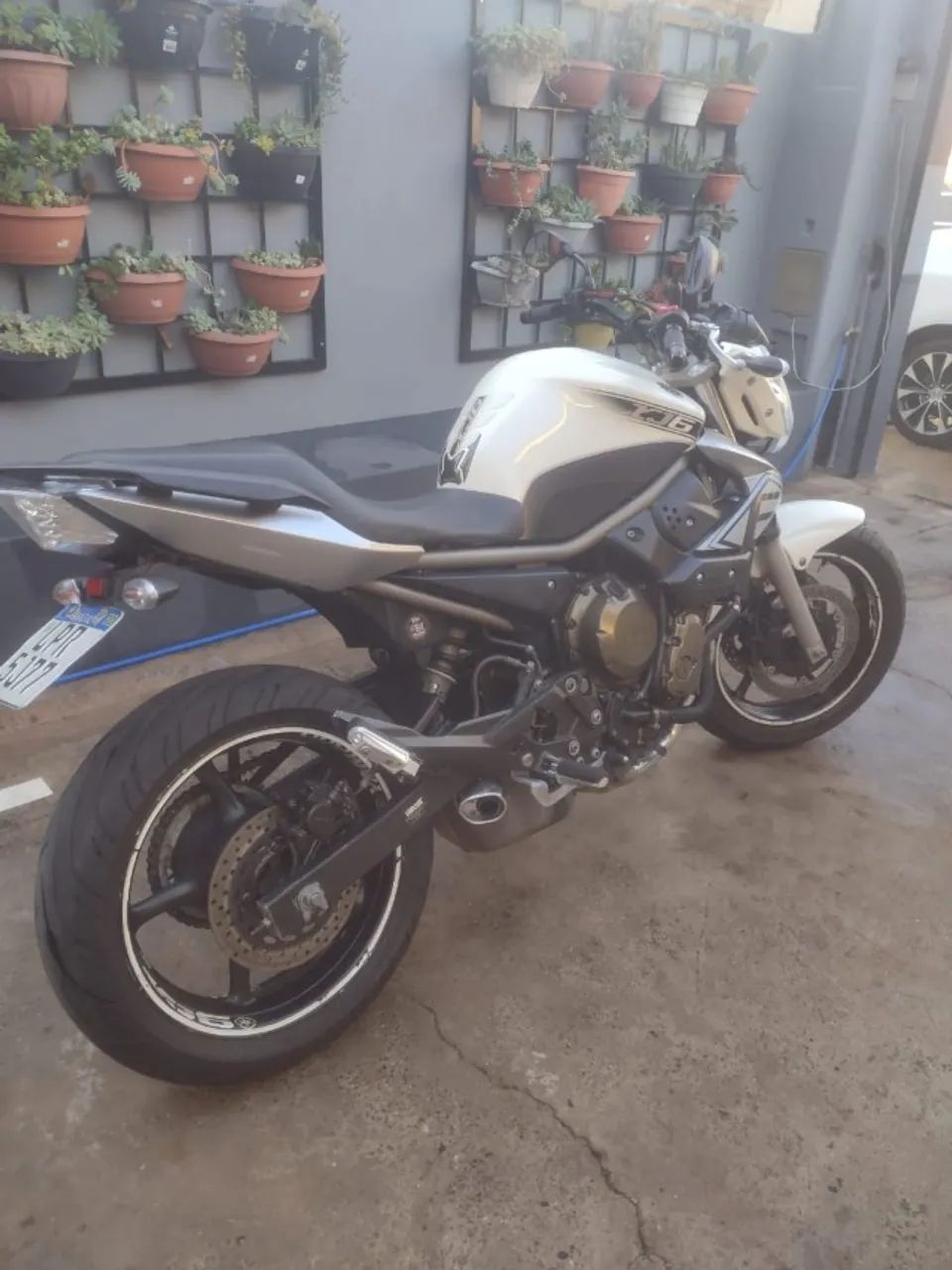 XJ6 branco pérola 