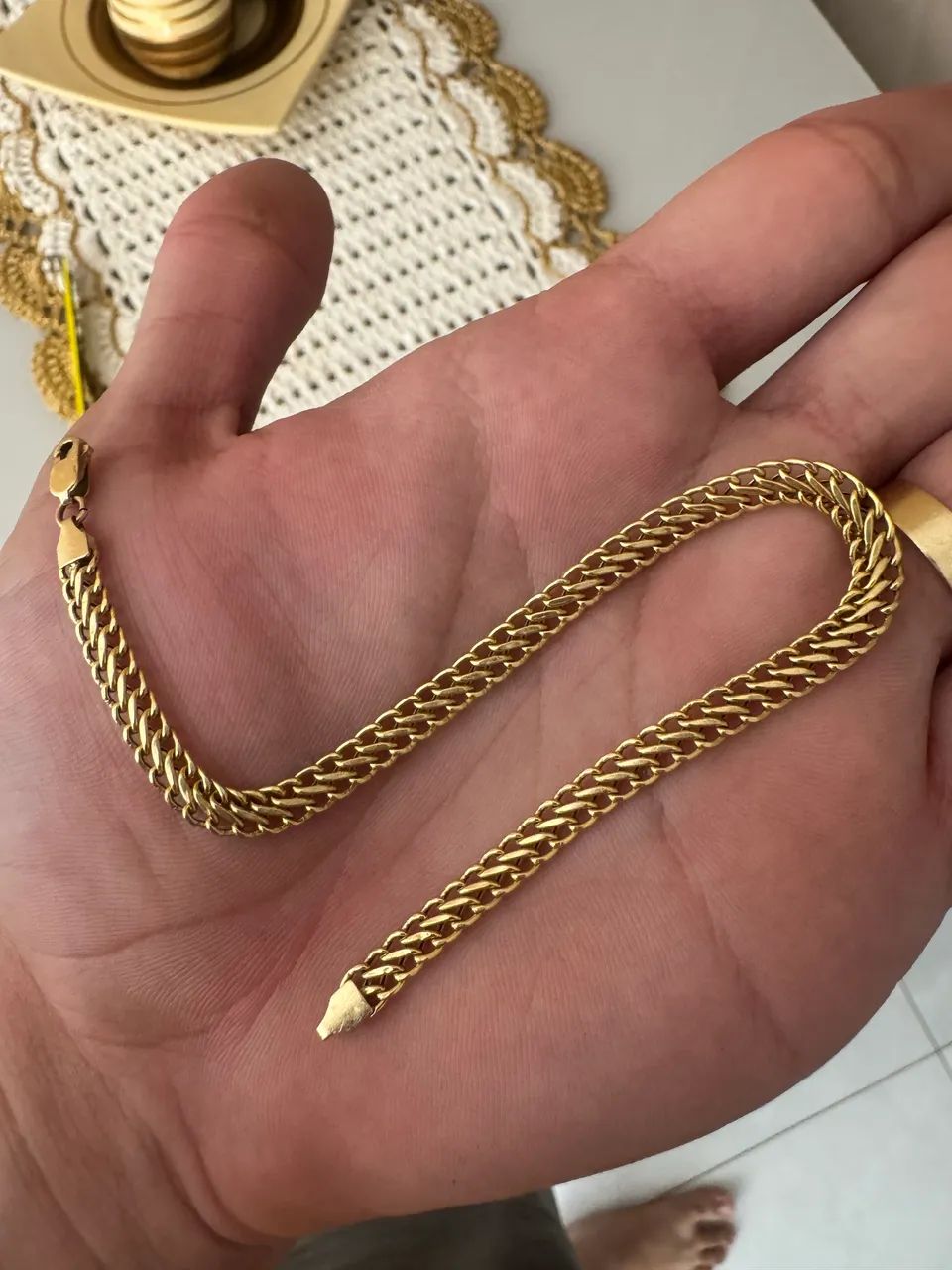 Pulseira de ouro  - Foto 4