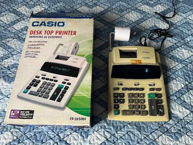 Calculadora Casio Desk Top Printer 