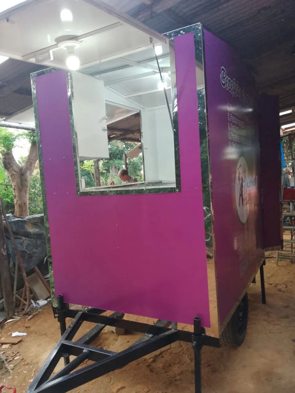 Trailer e reboques pra batata frita e lanches a partir de 9 mil  - Foto 3