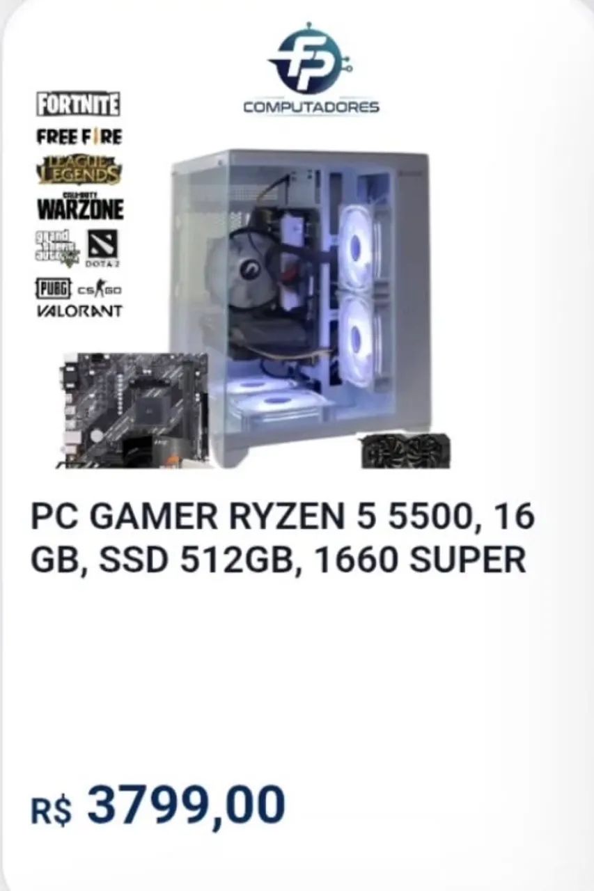 Vendo pc gamer Ryzen 5 - Foto 2