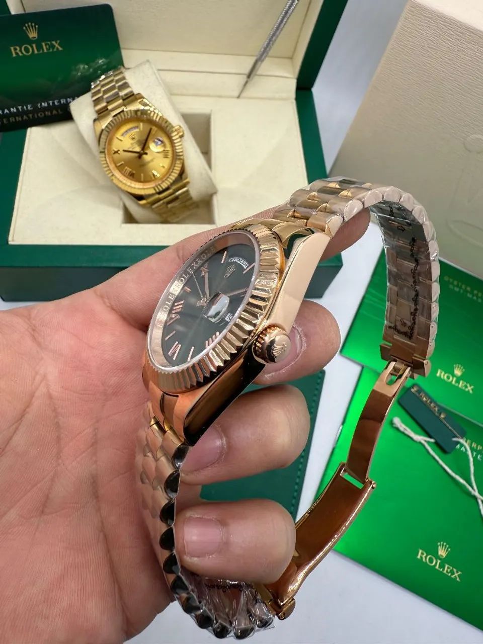 Relógio Rolex Day Date AAA Automático  - Foto 2