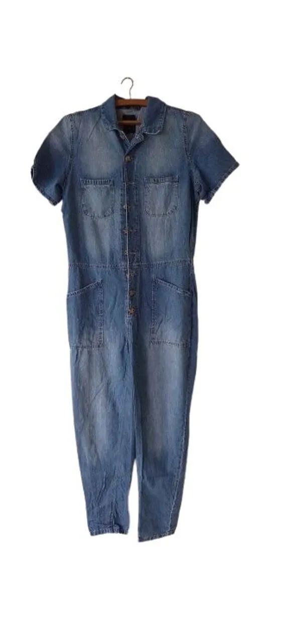MACACÃO JEANS 