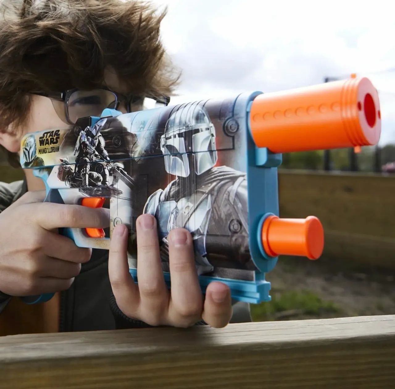 Nerf Star Wars  Mandaloriano com 12 dardos Elite - Foto 5