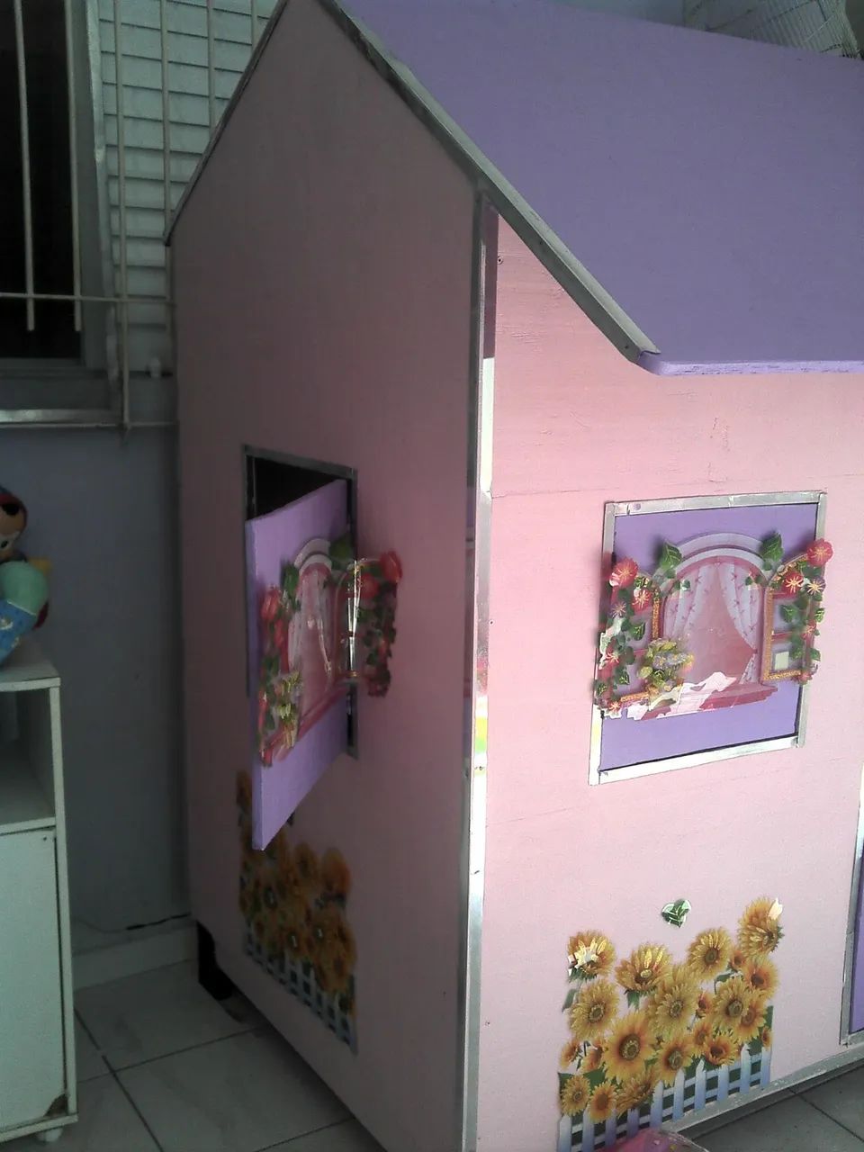 Casinha de madeira infantil  - Foto 3