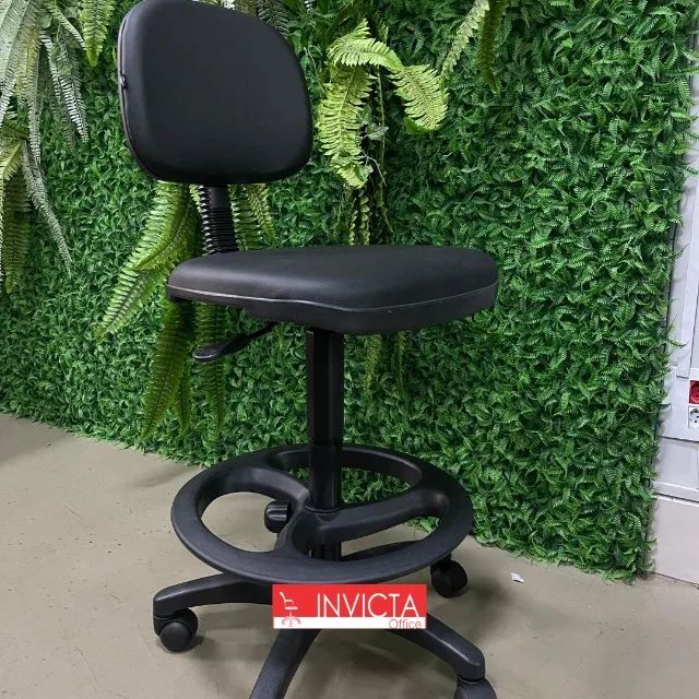 Cadeira Caixa Giratória para Supermercados/Caixa/Lojas 