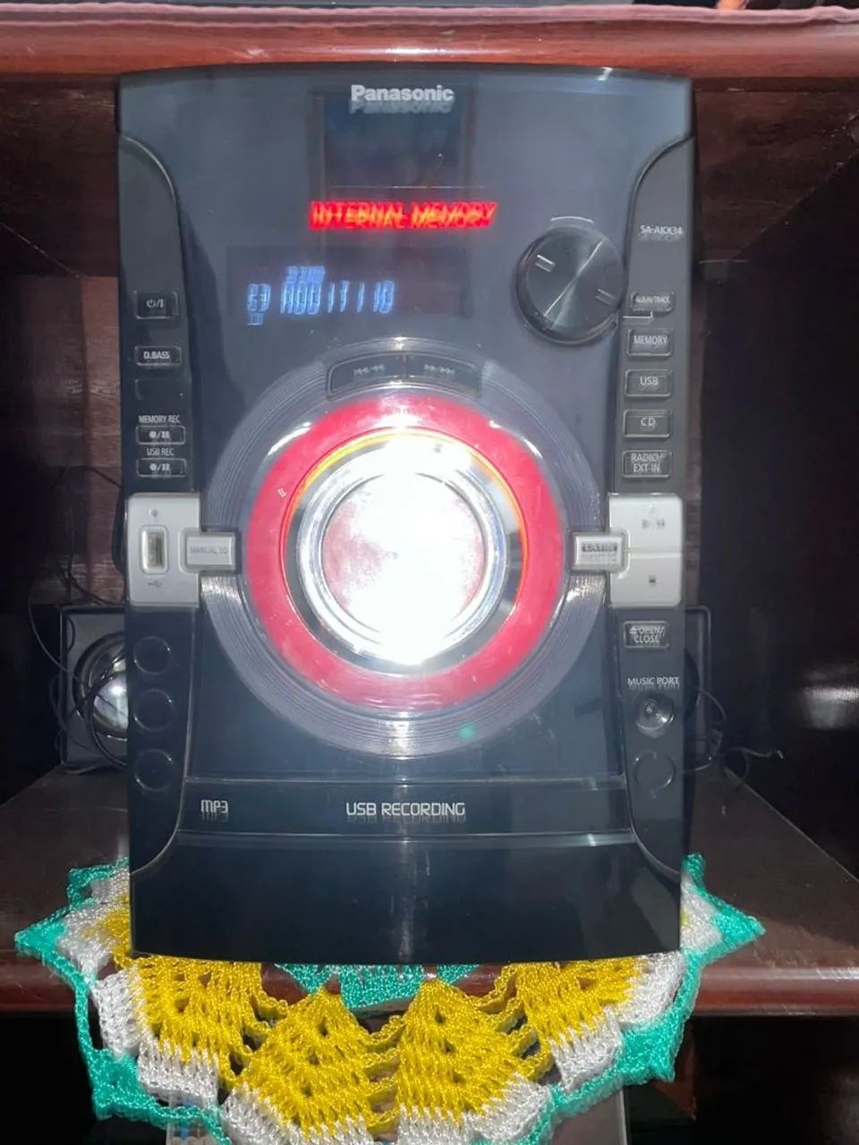 Vendo mini system Panasonic SAAKX14