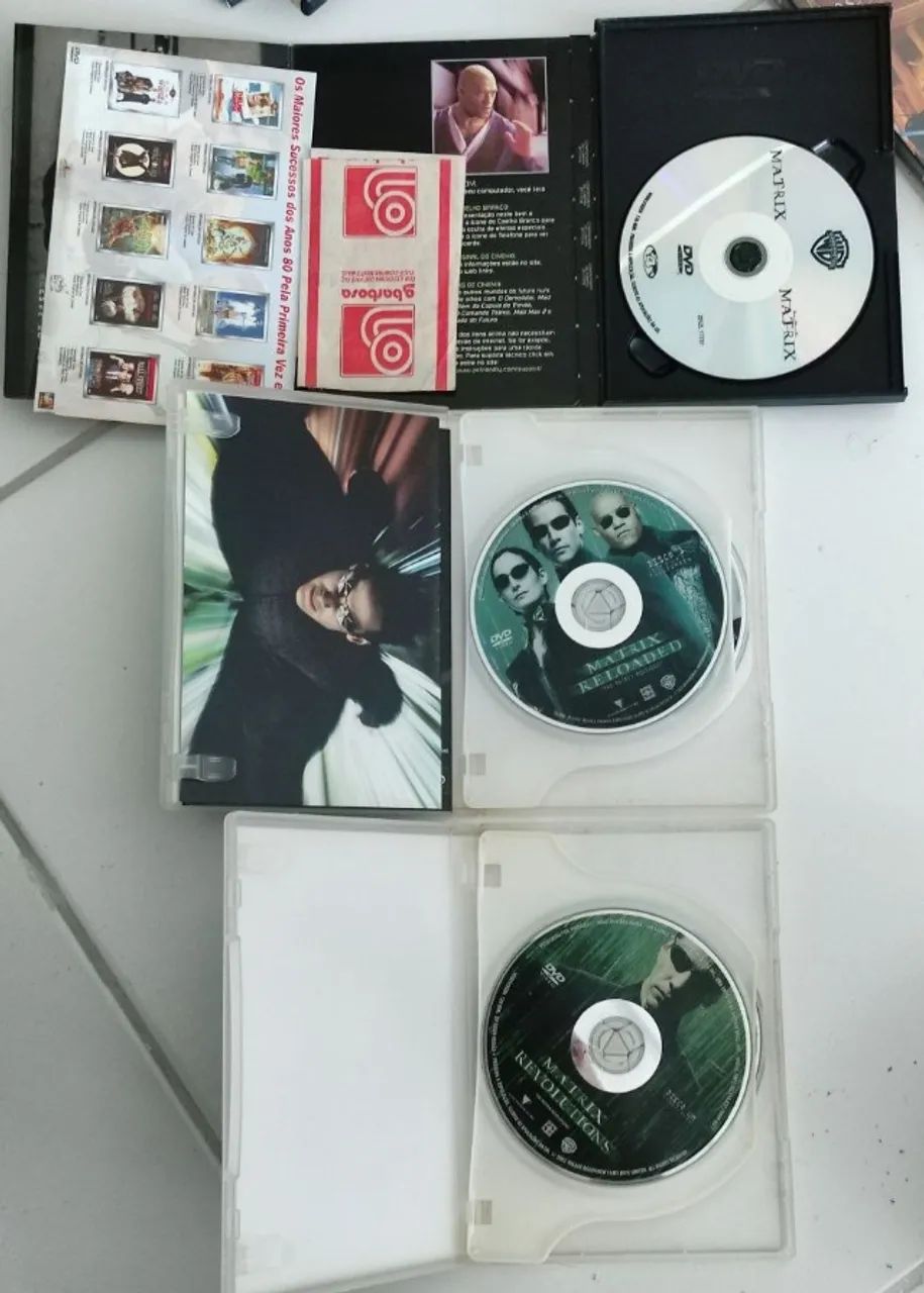 Trilogia Matrix - DVDs Originais - Foto 2