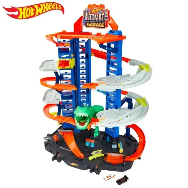 Hot Wheels Ultimate Garage T-Rex (Completa e Pouco Usada) - Foto 2