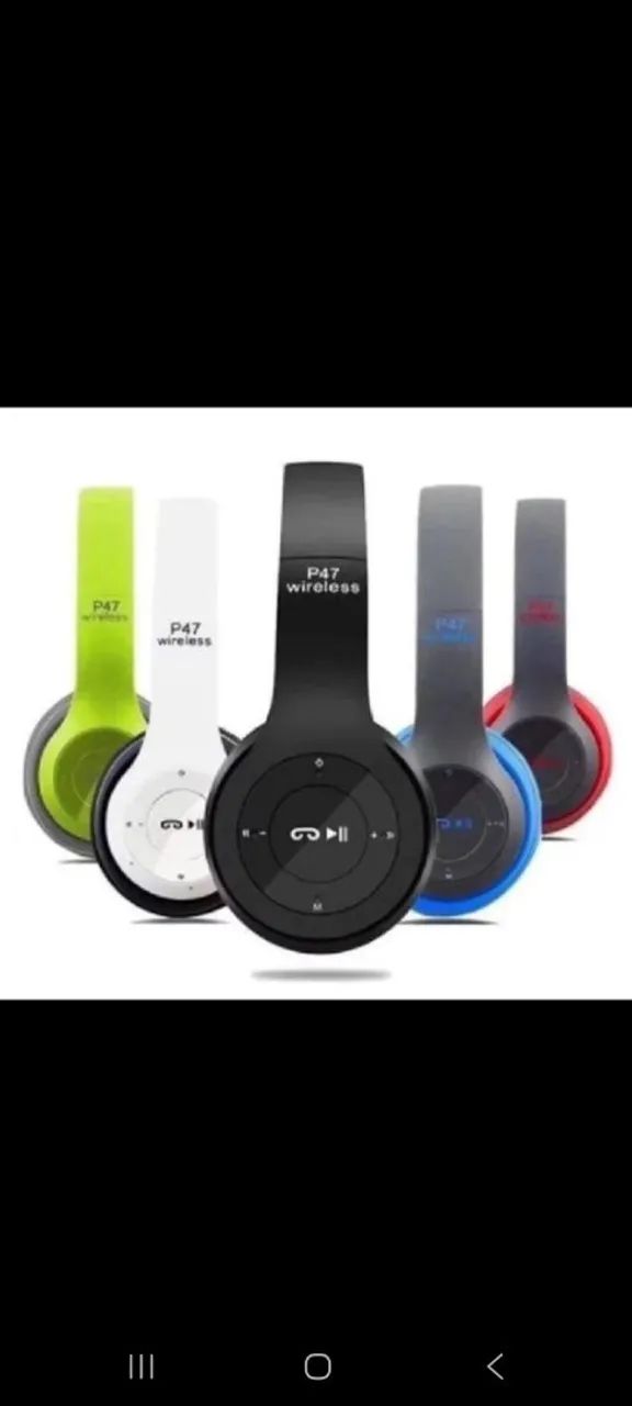 Fone de ouvido sem fio 47