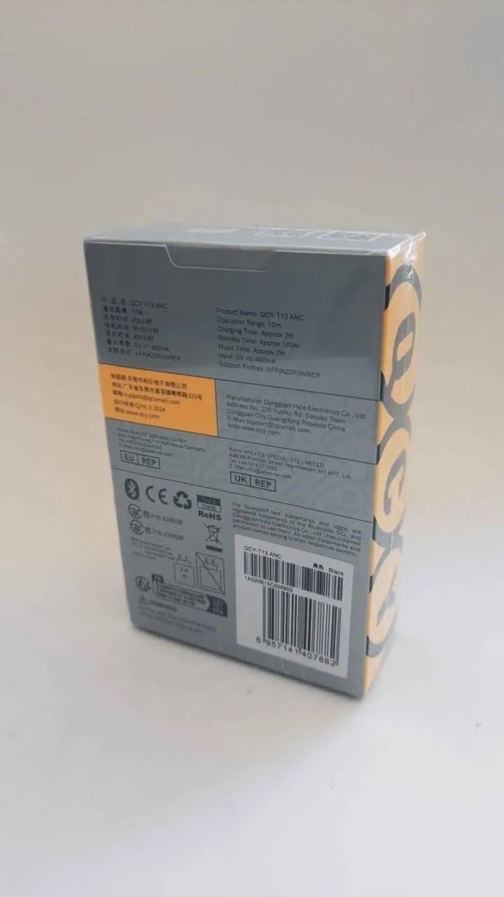 Fone Qcy T13 Anc - Lacrado - Foto 2