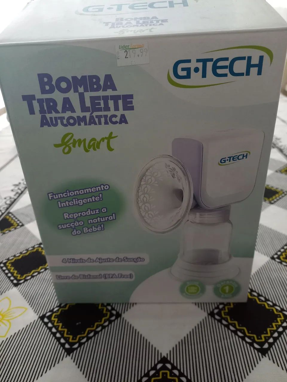 Bomba elétrica tira leite