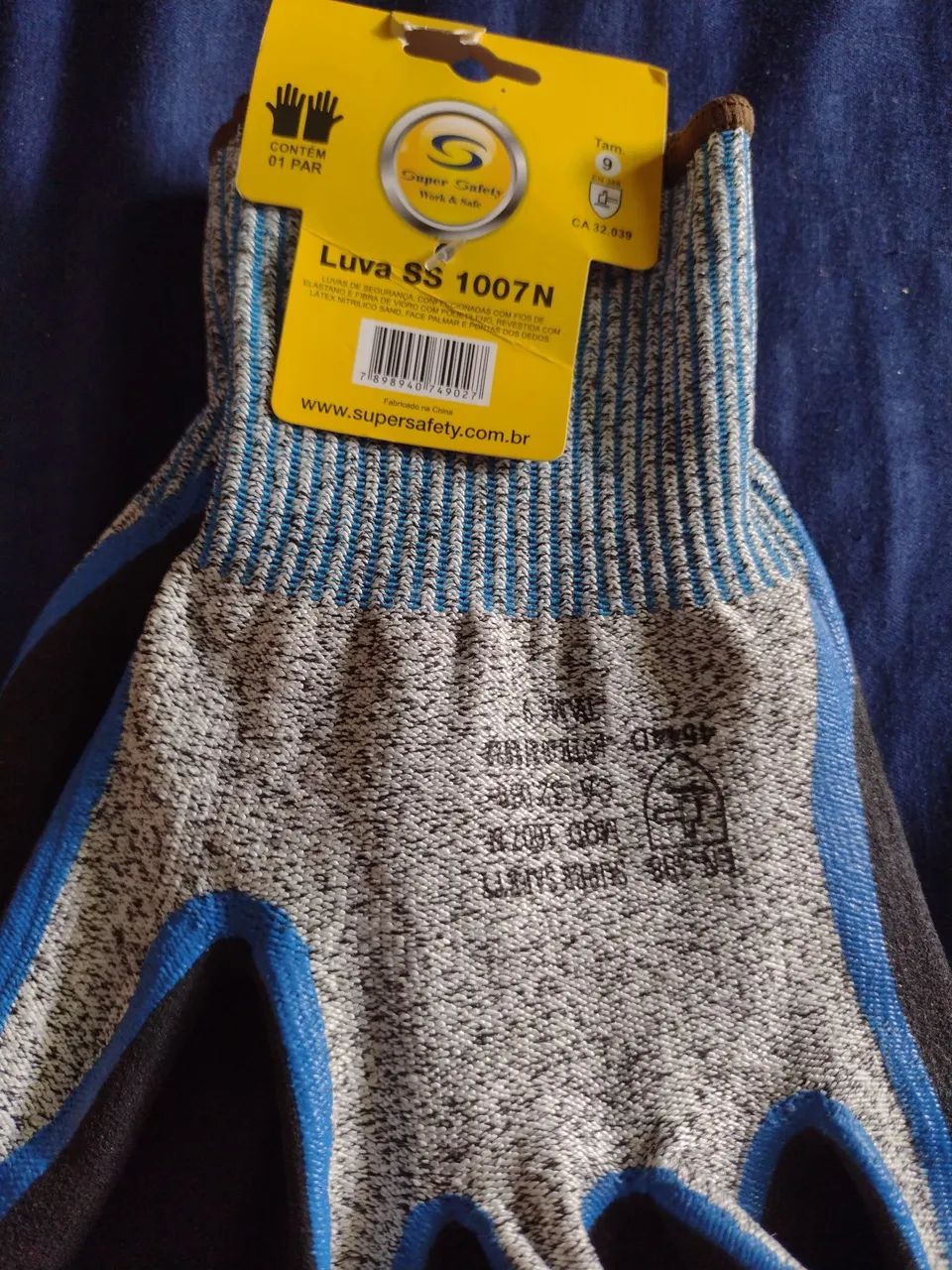 55 Luvas anti corte super safety 