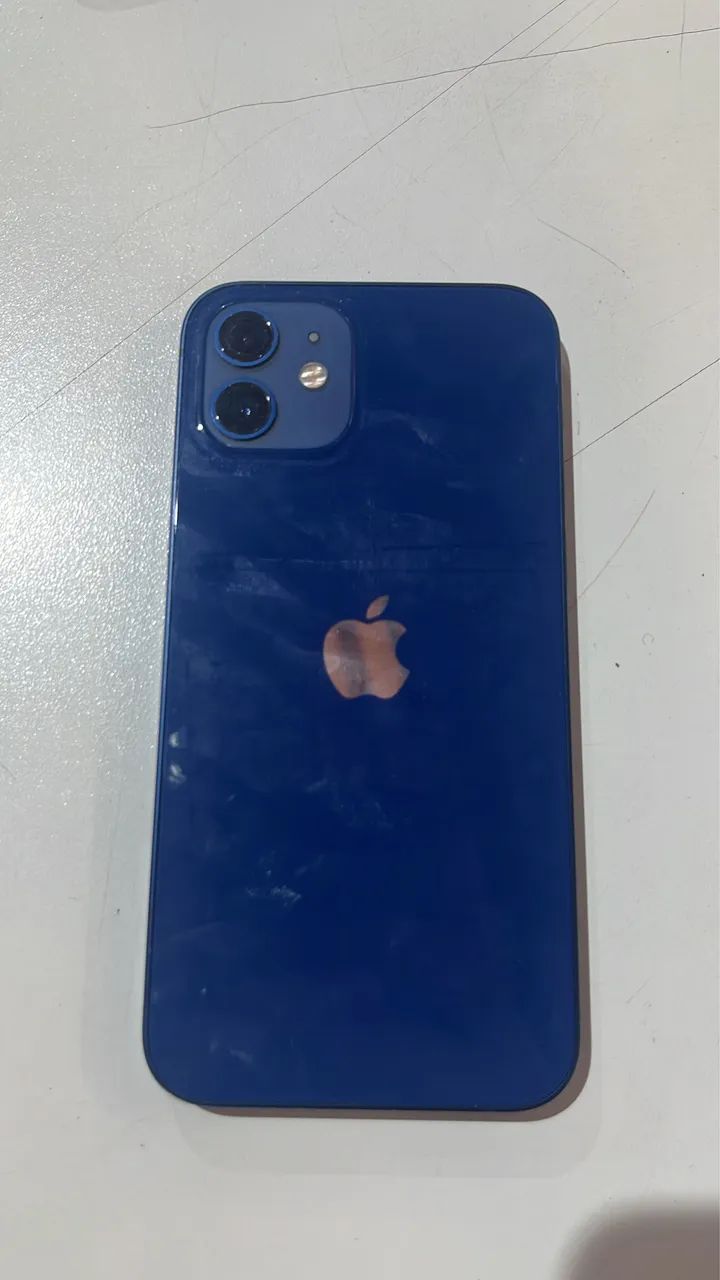 Vendo iPhone 12 azul 