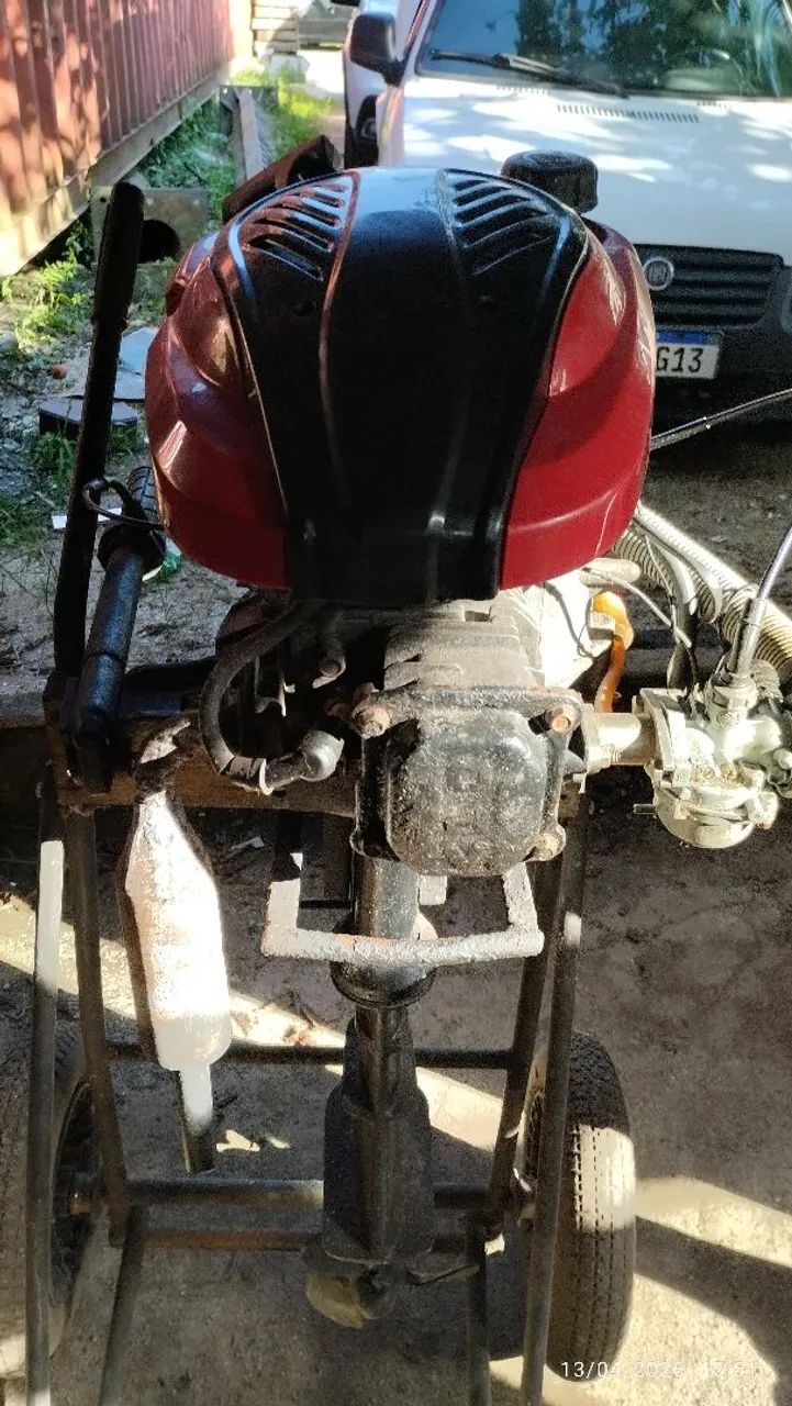 Motor popa pantaneiro 6,5 HP 4tempos - Foto 2