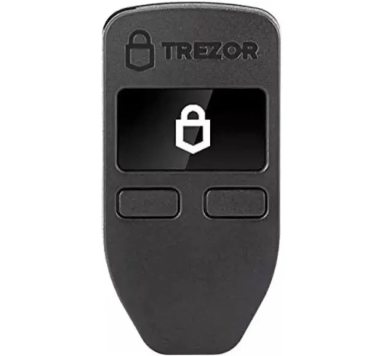 2 Carteira Trezor - Cor Preta - Nova Lacrada