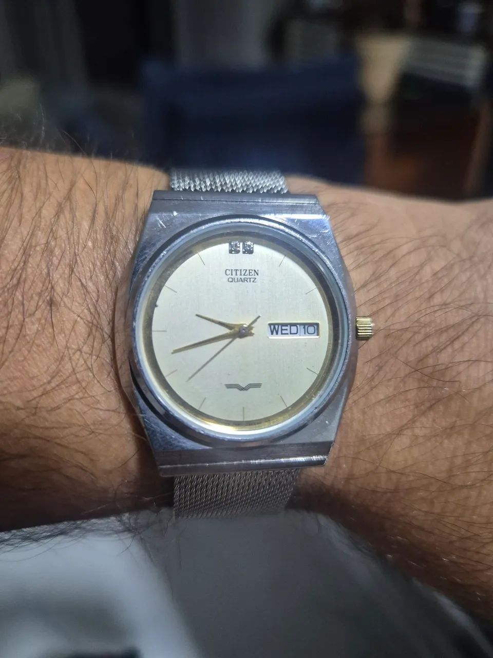 Relógio CITIZEN À QUARTZ  VINTAGE   -   ÓTIMO ESTADO DE CONSERVAÇÃO - Foto 2