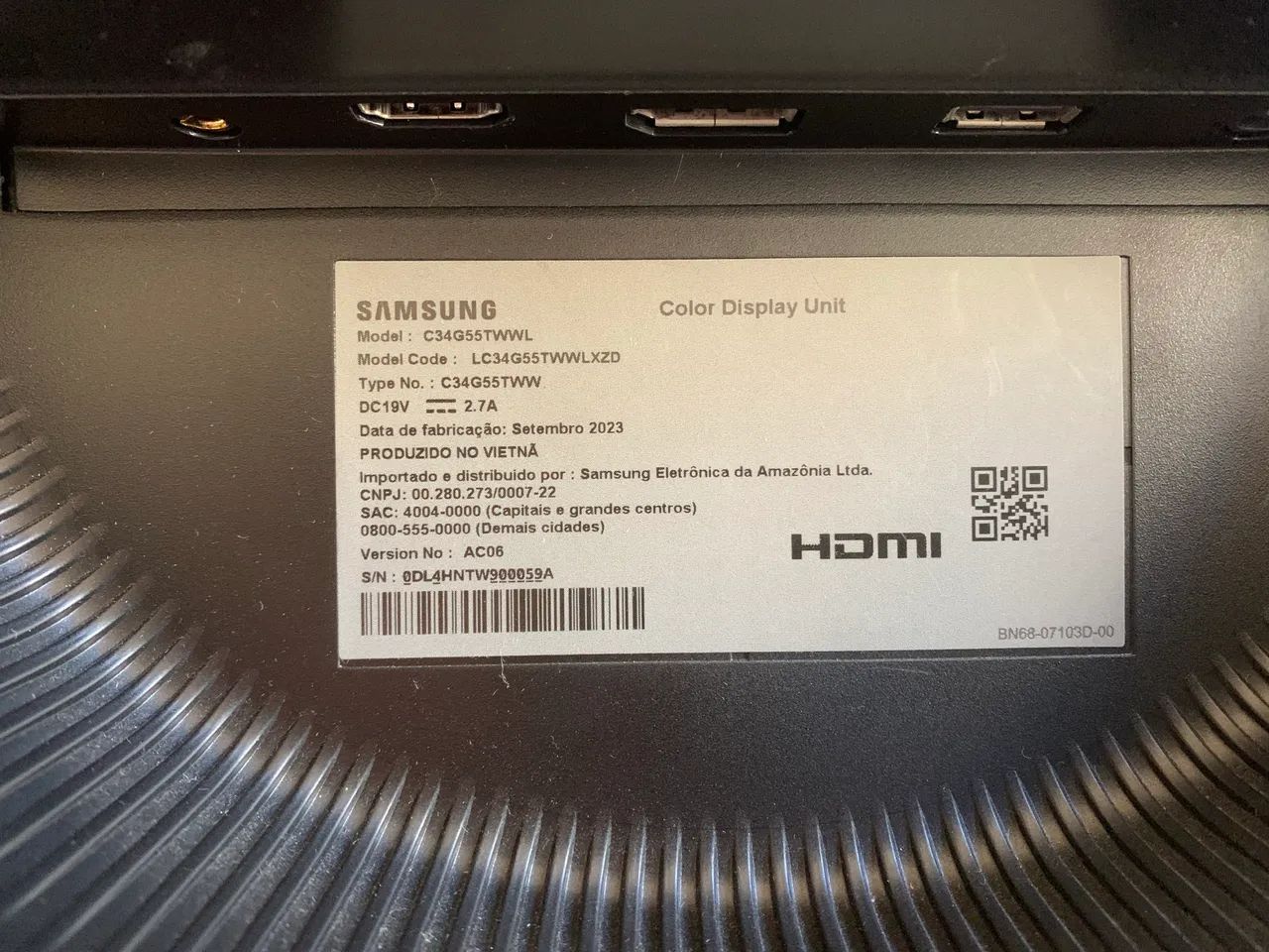 Monitor 34 polegadas curvo Samsung Odyssey G5 - Foto 4