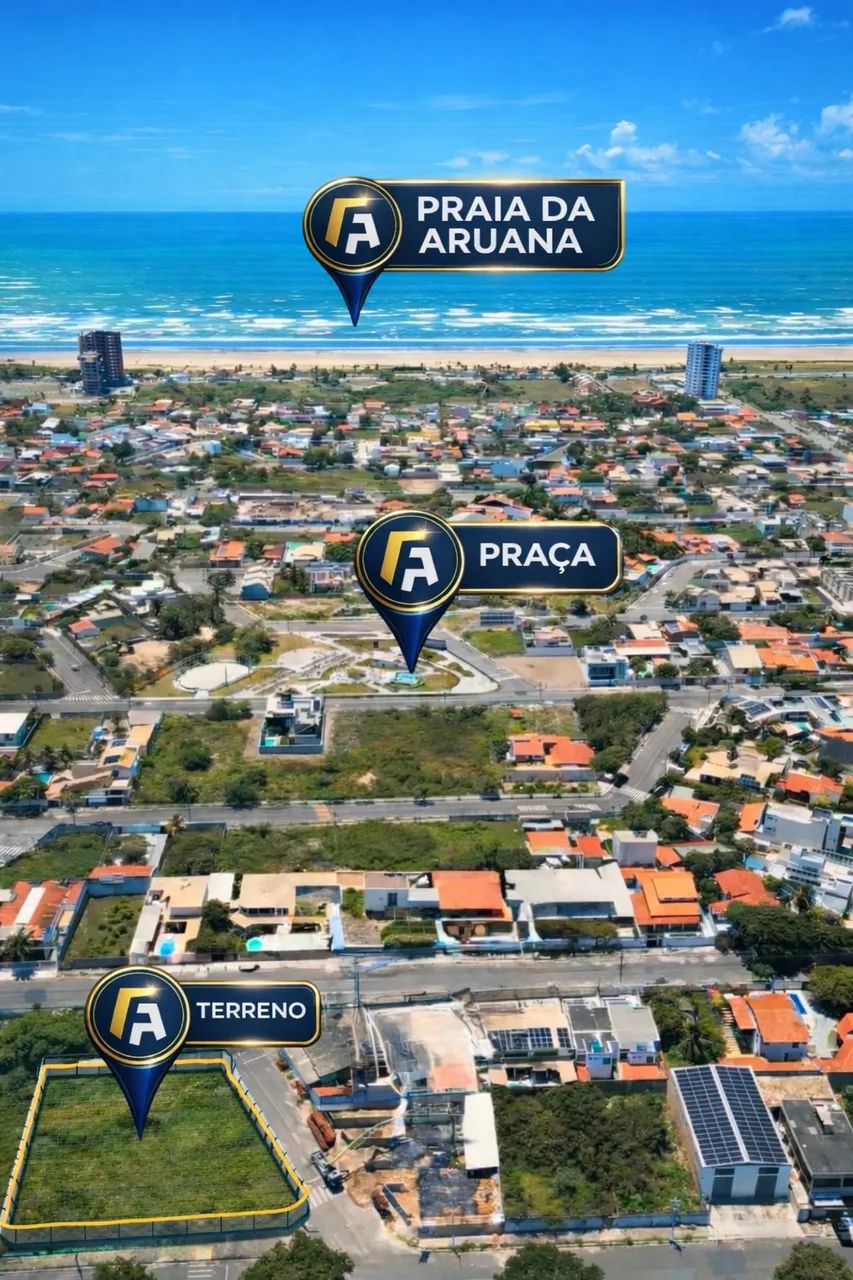 Excelente terreno de esquina na Aruana - 1.230 m2 