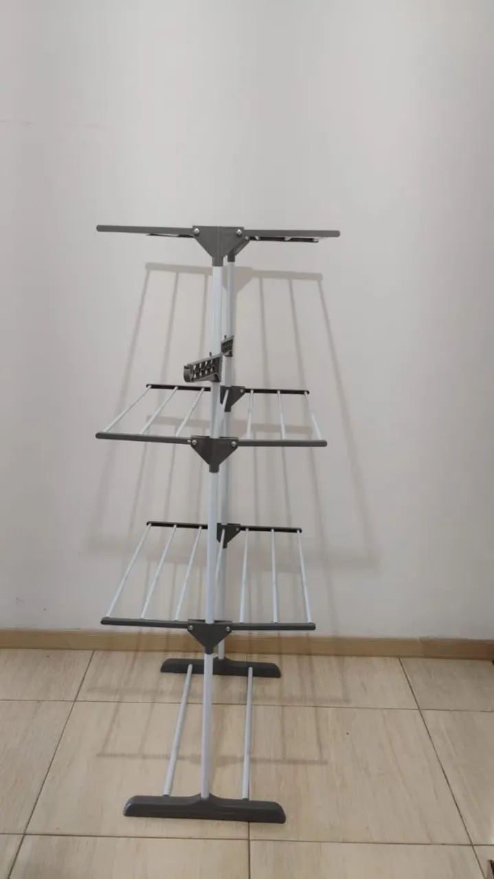 Varal vertical portátil 