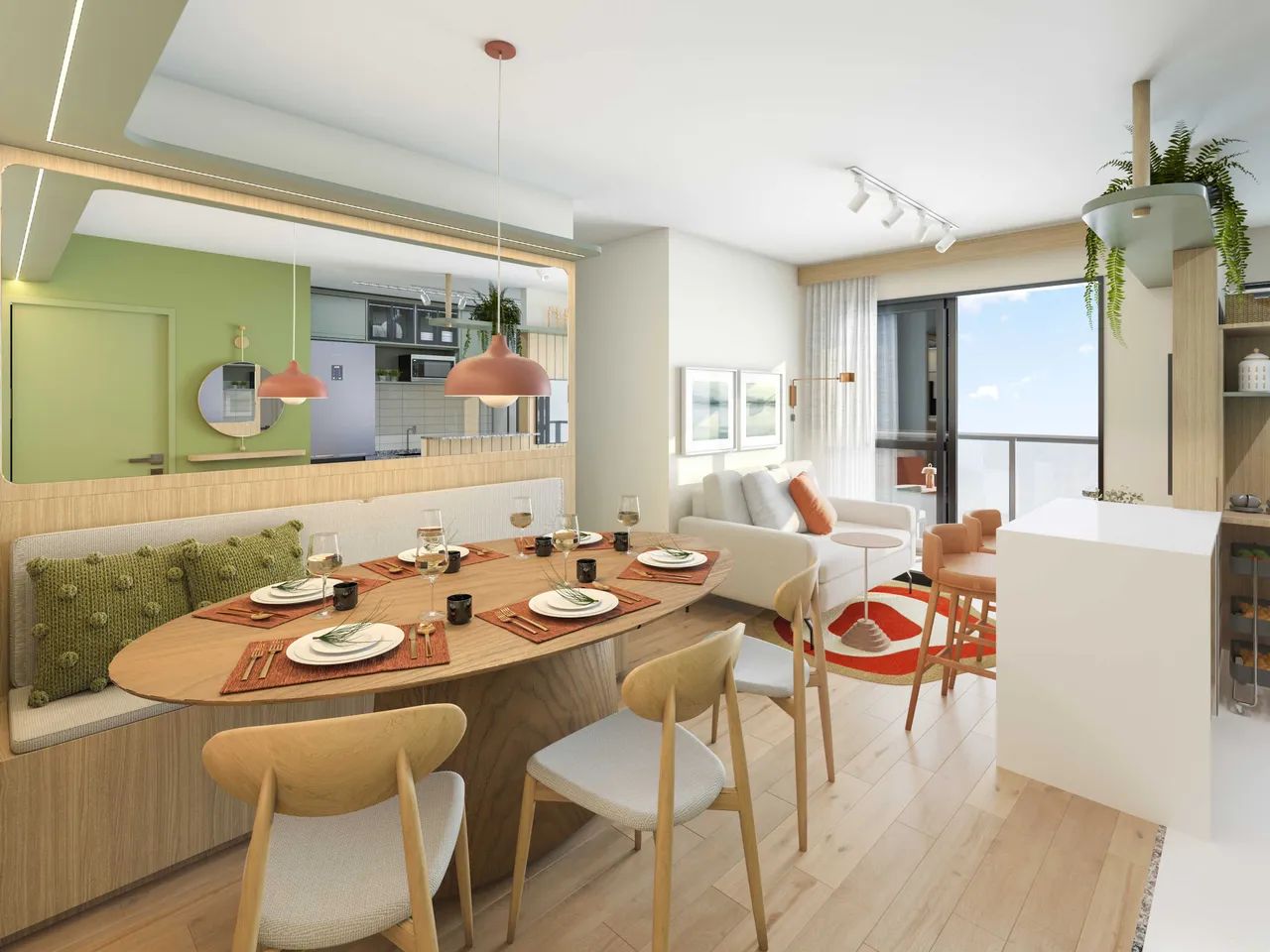 Maris Nova Aruana - apartamentos com varanda e suíte [18354] - Foto 4