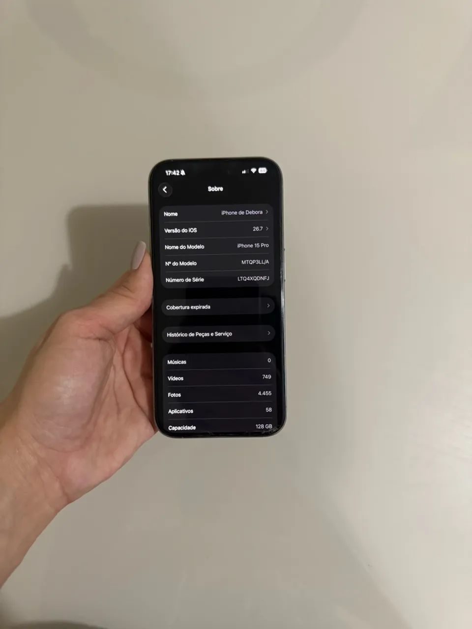 Vendo iPhone 15 pro 128gb - Foto 5