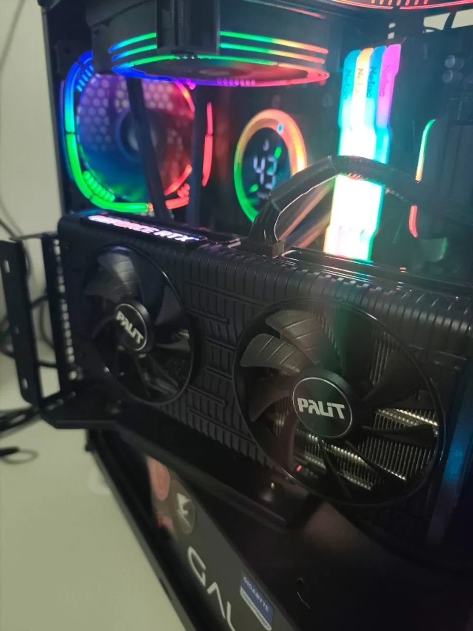 Placa de video RTx 3060 12gb Palit - Placas de Vídeo - Sobradinho