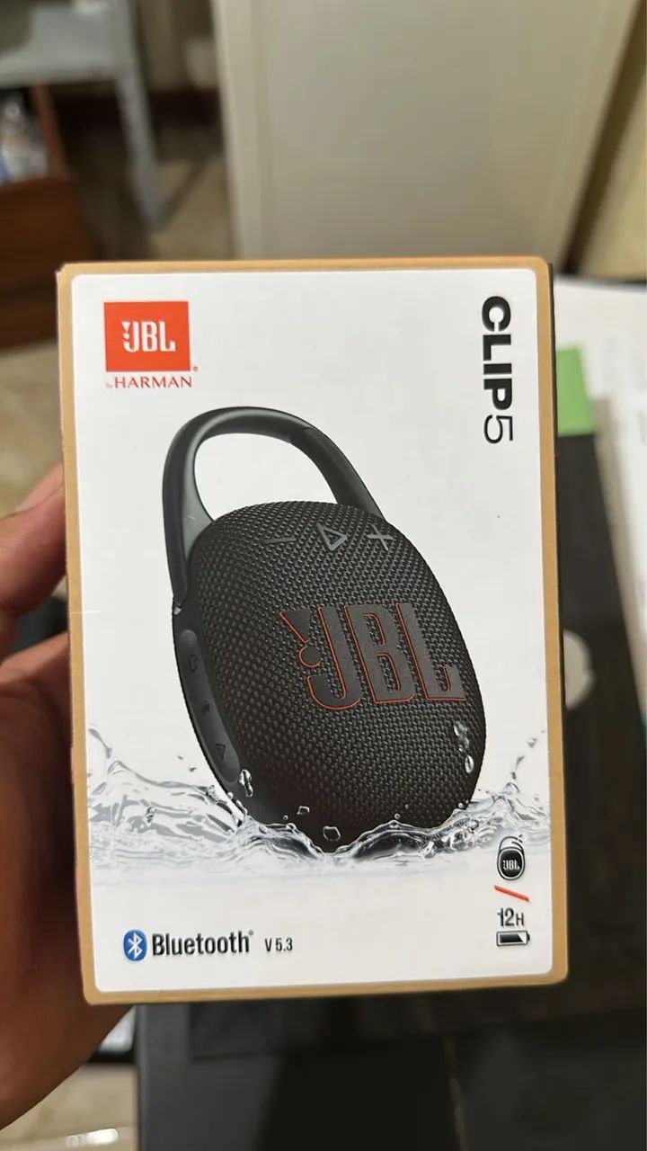 Caixa JBL Clip 5 Preta  - Foto 5