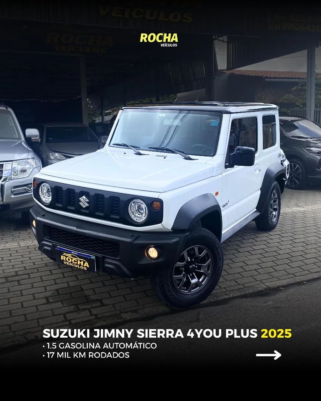 Suzuki Jimny Jimny Sierra 4YOU+ ALLGRIP 1.5 16V Aut. 2025